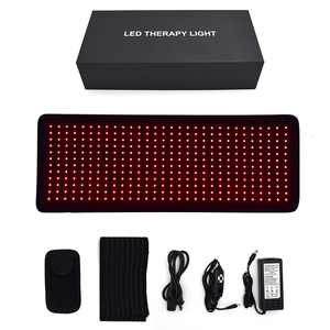 แผ่นปูเสื่อ LED 360ชิ้นช่วยบรรเทาอาการปวดได้ดีที่สุดแผ่นรองหลังผ่อนคลายด้วยแสงอินฟราเรดสีแดง