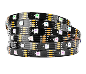 Ws2813 pixel ip67 ip65 impermeabile rgb colore led light smart cob led lighting strip lights set ws2815