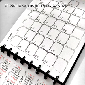 Customized 2025 Business Loose Leaf <strong>Notebook</strong> <strong>with</strong> High-quality Multi-color PU Cover - Product Image 6