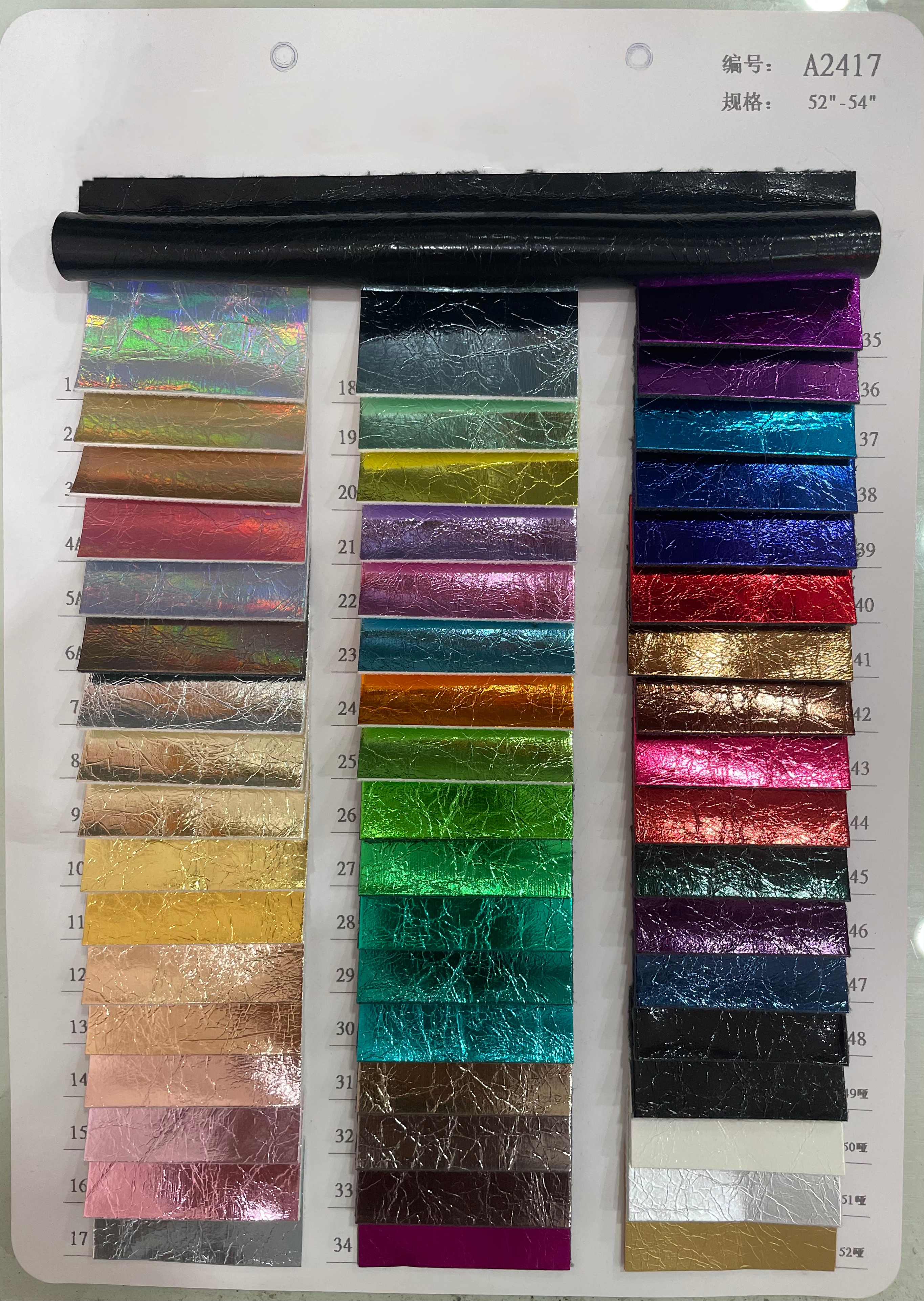 Carte de couleurs