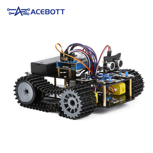 ESP32 tabanlı akıllı parça Robot araç kiti DIY programlanabilir öğrenme kodlama eğitim araç oyuncak ile kızıl ötesi sensörü Arduino için