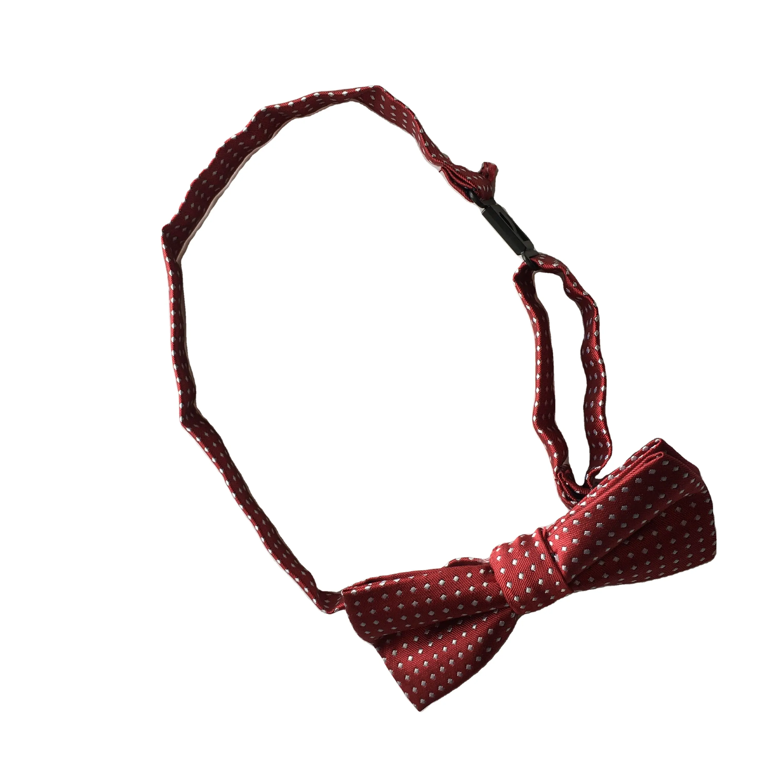 Hot Sale Christmas Designs Xmas Pets Acessórios Pet ajustável pre-tied ribbon bow cetim Dog Bow Tie