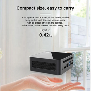 MOREFINE 12th M9Pro Mini PC i7-1260P 4.7Ghz DDR4 32G RAM M.2 2280 NVME masaüstü bilgisayar 8K Wifi 6 tip C oyun bilgisayarı PCIE3 - Product Image 6