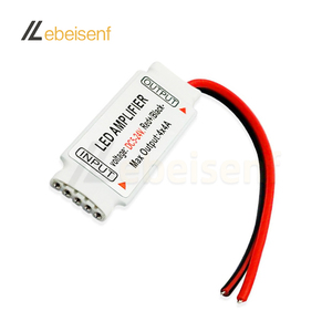 Мини-усилитель мощности RGBW DC5V 12V 24V 6A светодиодный PWM 4-канальный ретранслятор сигнала затемнения для 5050 2835 цветная полоса расширения света - Product Image 5