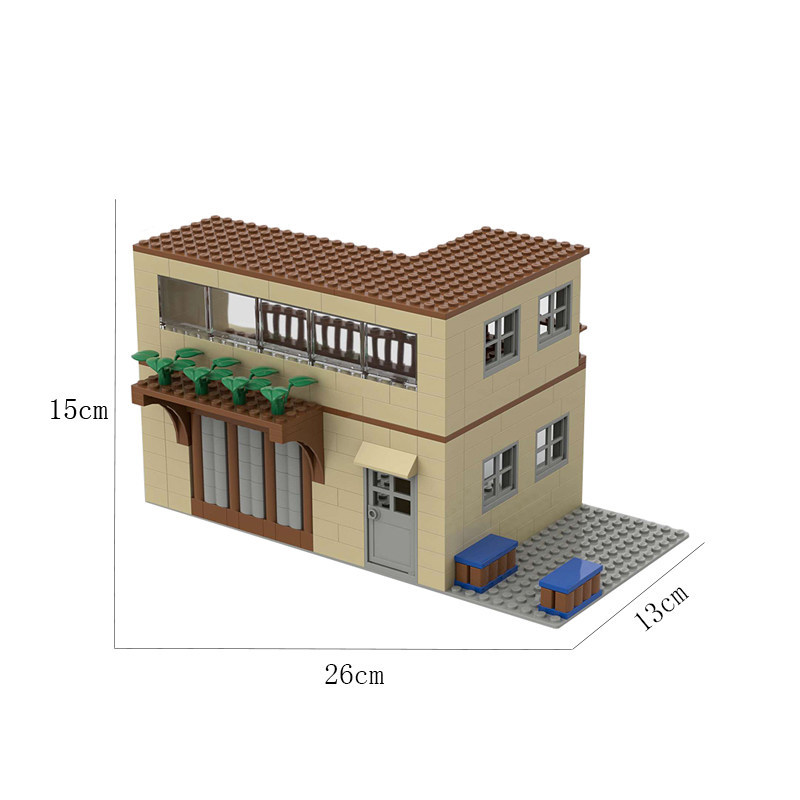 Chicken-eating little western house-254 pcs