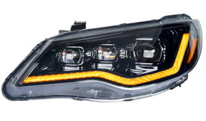Arkaik otomatik LED ön lamba Ciimo FD1 güçlendirme işıkları başlangıç sıralı sinyal farlar için Honda Civic FD2 tipi R 2006-2011 - Product Image 3
