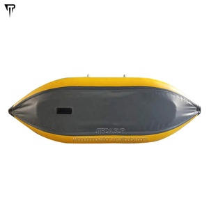 Jtrda nhỏ nhỏ nhỏ nhỏ cao su bơm hơi PVC Catamaran đôi phao sườn sàn không khí hypalon <span class=keywords><strong>Float</strong></span> thả khâu thuyền buồm - Product Image 2