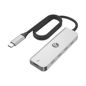 Ofis bilgisayar Mini boyutu USB3.1 tipi C Hub 5 Port USB Splitter Laptop için 10Gbps veri transferi 100W şarj - Product Image 5
