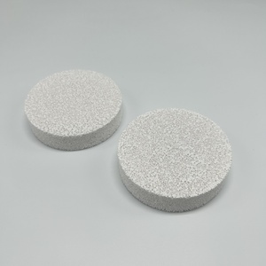 Filtration Purpose Pore Size 10 <strong>Ppi</strong> Foam Ceramic <strong>Filter</strong> Disc Porous Ceramic Alumina Ceramic SiC Filtering Wafer - Product Image 3