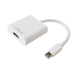 Thunderbolt MiniDP-HDMIオス-メスアダプターMiniDisplayPort-HDMIコンバーターディスプレイポートコンバーターケーブルAppleMac用 - Product Image 1