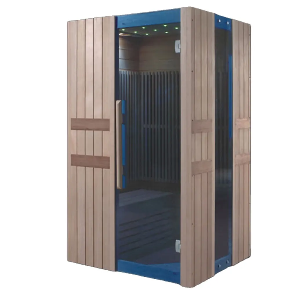 BALISI-sauna de infrarrojos con estufa para 2 personas, nuevo diseño, venta al por mayor, directa, para interior y baño