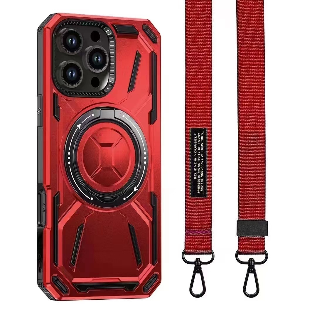 Red+Shoulder Strap