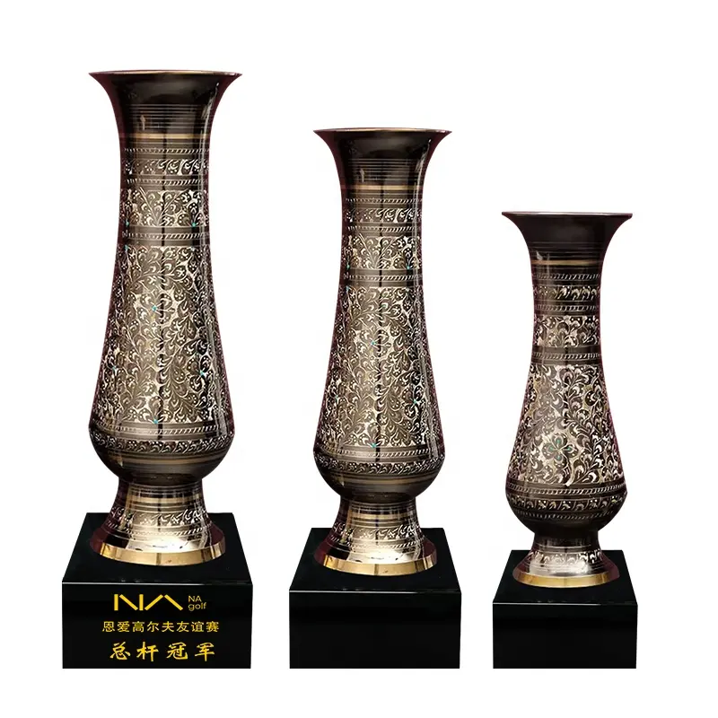 Professional New Trophy Annual Meeting Awards metal Commemorative Gifts