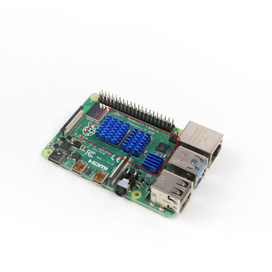 <span class=keywords><strong>Raspberry</strong></span> <span class=keywords><strong>PI</strong></span> 4 generazione 4B set speciale dissipatore di calore con combinazione adesiva e raffreddamento alluminio 3 pezzi