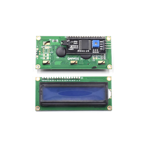 LCD1602 Blauer Hintergrund beleuchtungs bildschirm DC 5V 1602 16 X2 Zeichen LCD-Anzeige modul mit IIC i2C-Schnittstelle für Arduinos