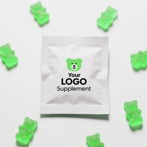 Großhandel Birnen geschmack 1000mg Mullein Leaf Herb Extract Gummies Tägliche Atem gesundheit Unterstützung der Lungen gesundheit in Beuteln - Product Image 2