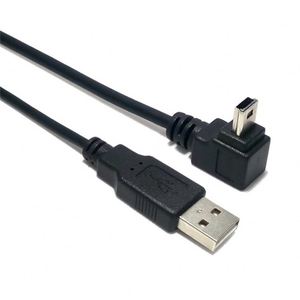 In Stock for Sale 0.<strong>25</strong> m <strong>25</strong> cm Length 90 Degree Angle <strong>Usb</strong> 2.0 AM to Mini 5 <strong>Pin</strong> Male <strong>USB</strong> Cable - Product Image 2