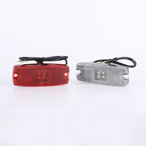 Dot emark ไฟส่องทางด้านข้างสำหรับรถพ่วง10-30V พร้อมตัวสะท้อนแสง LED รถพ่วงไฟสะท้อนด้านข้าง - Product Image 4