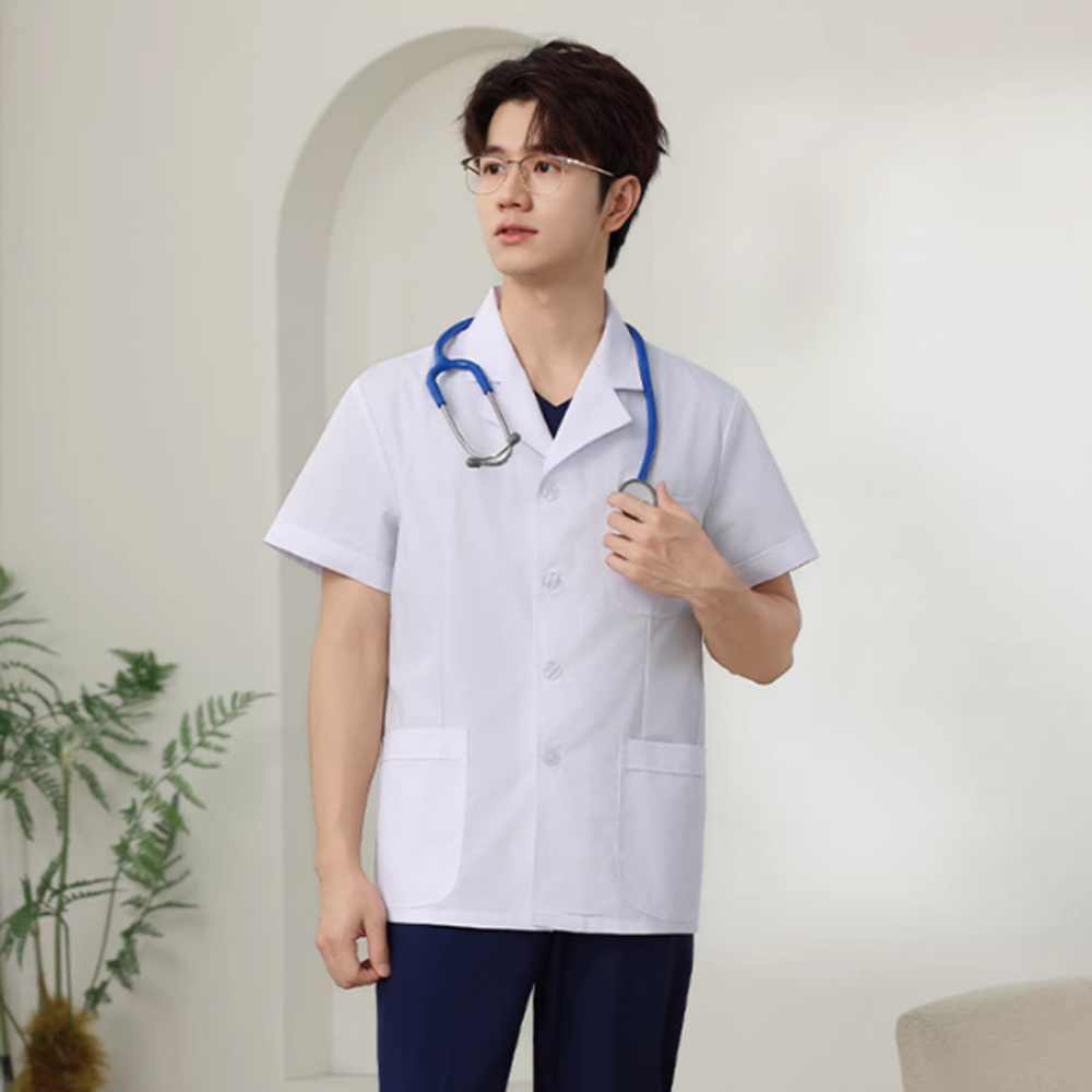 Men's short sleeved jacket thin