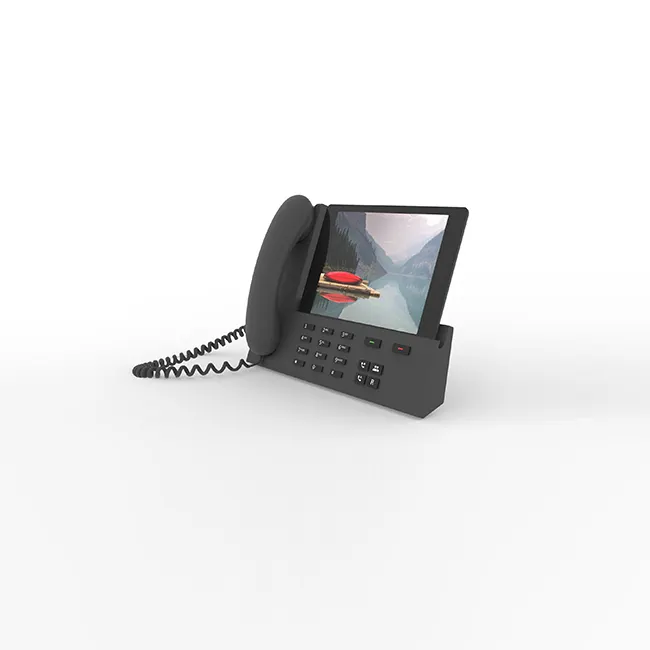 Teléfono fijo inalámbrico SUITE 4, con tarjeta sim, pantalla táctil de 8 pulgadas, buen precio, suministro de fábrica