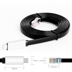 USB C สายเคเบิลคอนโซล6ft USB Type C To RJ45 Router คอนโซลสำหรับ H3C, NETGEAR, Ubiquity, LINKSYS,D-Link - Product Image 3