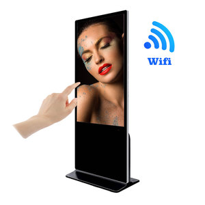 Uso interno Android 43 49 55 pollici LCD pubblicità chiosco interattivo Touch Screen piano in piedi rete Digital Signage - Product Image 5