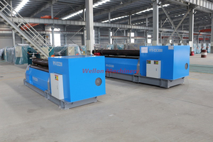 W11 Series Mechanical <strong>Symmetrical</strong> Plate <strong>Rolling</strong> <strong>Machine</strong> Three <strong>Roller</strong> Sheet Metal Folding <strong>Machine</strong>