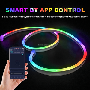 1M/3M防水屋外USB APP BTリモコンネオンLEDストリップフレキシブルスマートソフトPVC寝室マジックカラーネオンLEDライト - Product Image 3