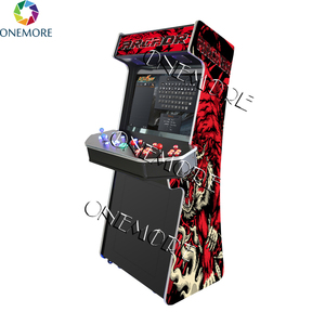 Máquina de juegos de arcade vertical para 4 jugadores, pantalla de 32 pulgadas, multijuego clásico, 4 P, gabinete de videojuegos de arcade Retro de pie - Product Image 2