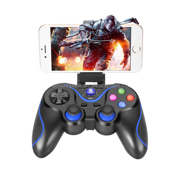 V8 BT Wireless Game Controller for Nintendo Switch Joystick for Android/IOS Gamepad for PS4/PS3/PC/TV Wireless Controller