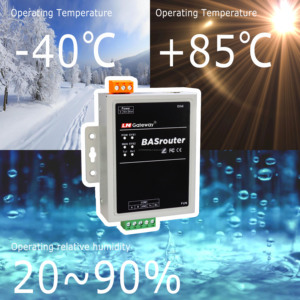 LM BACnet Router 101-B con BBMD soluzione di automazione degli edifici per sistemi BACnet MS/TP a BACnet IP apparecchiature elettriche - Product Image 4