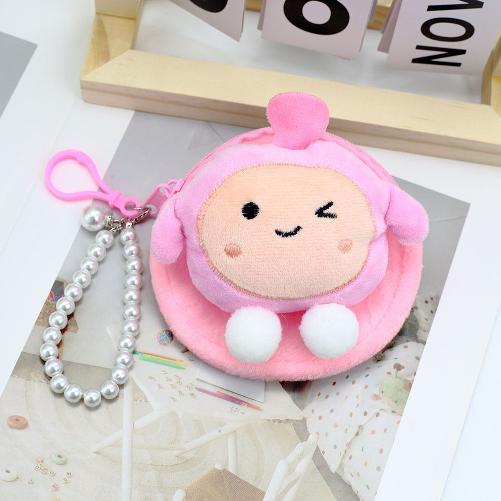 โซ่ไข่มุกไข่สีชมพู