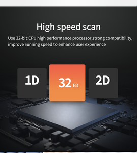 High Speed <strong>QR</strong> <strong>Code</strong> Reader USB Desktop Hands Free Omni Directional 2D Barcode Scanner - Product Image 4