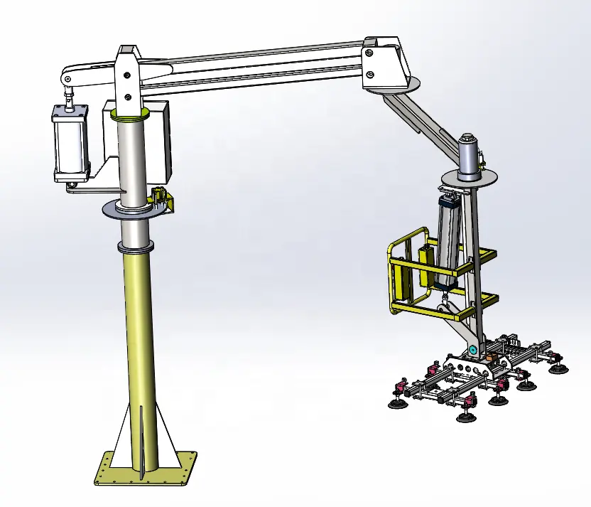 Di sollevamento di Sollevamento Industriale Semi-Automatica pneumatica movimentazione dei materiali di vetro vuoto robot Manipolatore