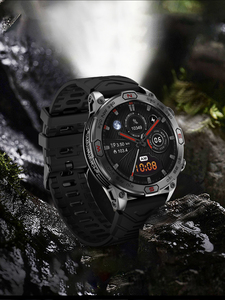 KC86 AI Voice Assistant 1.43''AMOLED 466*466 1AMT Waterproof Heart Rate Monitor for <strong>Android</strong> <strong>IOS</strong> Sport Compass Smart Watch - Product Image 5