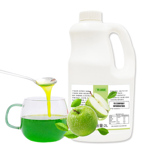 2L yeşil elma suyu üretimi ve lal içecek lezzet özelleştirme için konsantre elma suyu - Product Image 4