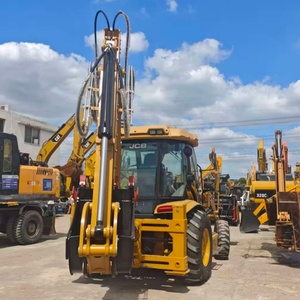 95% חדש 4 x4 קומפקטי טרקטור ג 'י 3cx 4cx Backhoe <span class=keywords><strong>loader</strong></span> הטוב ביותר conditino jcb 4cx 3cx מטעין - Product Image 3