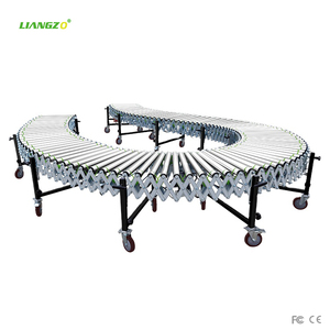 Línea de cilindro de potencia ajustable LIANGZO, cinta transportadora de rodillos, línea transportadora de carga y descarga - Product Image 1