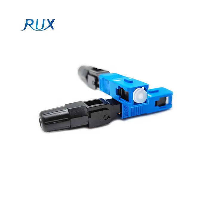 Sc Apc Sc Upc Glasvezel Snelle Connector Ftth Quick Connector Montage Connector Voor Drop Kabel