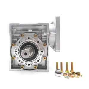 NMRV040ウォームギア減速機比30:1ウォームギアボックスNEMA34ステッパーモーターサーボモーター用14mm入力ボア - Product Image 1