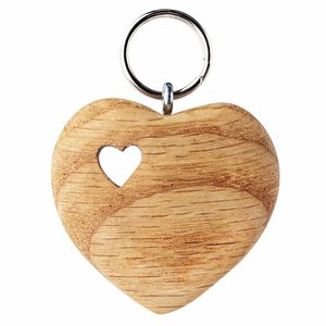 Wooden Heart <strong>Shaped</strong> Keychains Heavy Duty Keyring <strong>Key</strong> Holder for <strong>House</strong> Car Office <strong>Keys</strong>