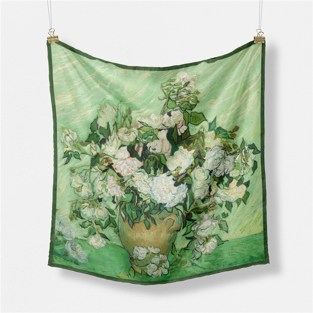 Rose blanche-53cm