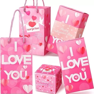 <strong>Box</strong> Printing Luxury Surprise Kids Girl Lover Valentines 3D Source Pop up Foldable Card Gift Cardboard Paper Boxes Packaging