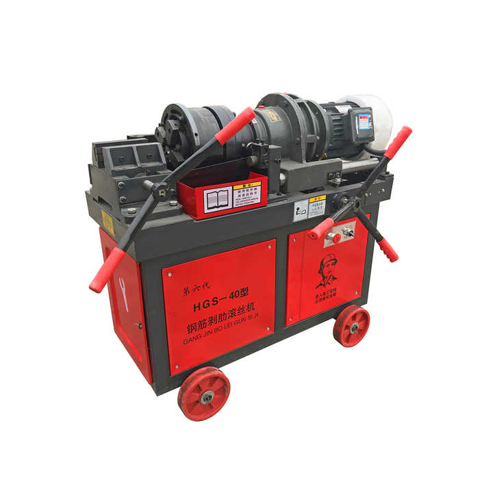 Factory Best Price Rebar Machine Automatic Construction Works Rebar Screw Thread Rolling Machine