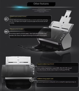 富士通高品质Fi-7130扫描仪，高速OEM A3 a 4尺寸通用串行总线接口纸质扫描仪，适用于办公文档扫描仪 - Product Image 4