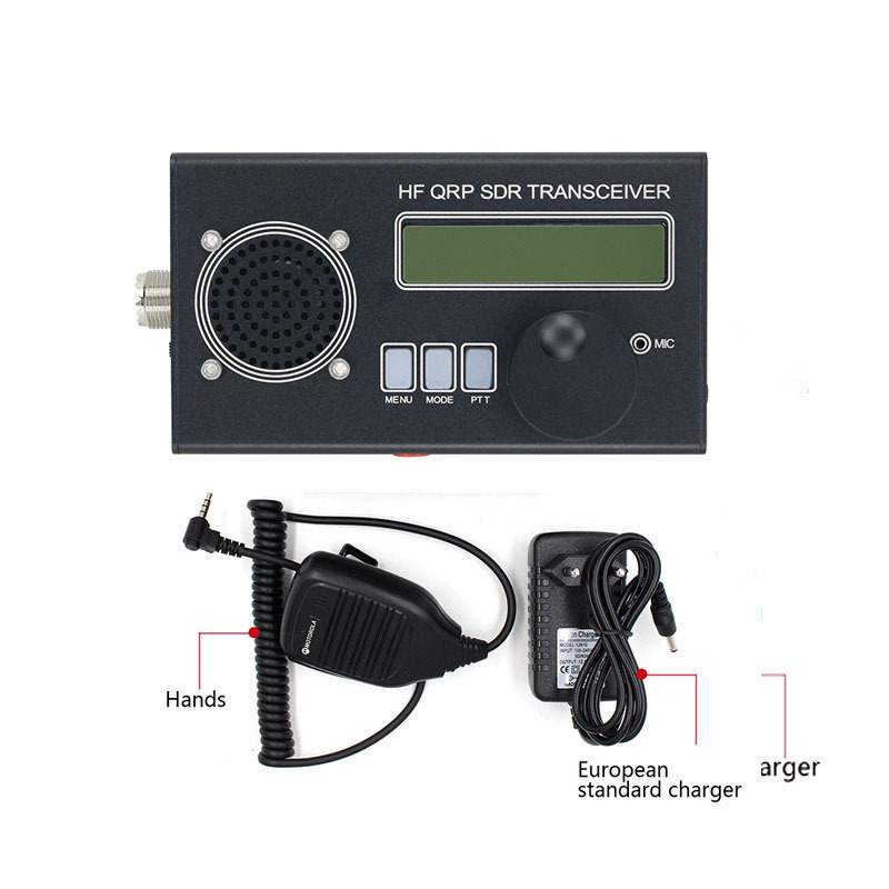 Black Host + microphone à main + adaptateur secteur européen