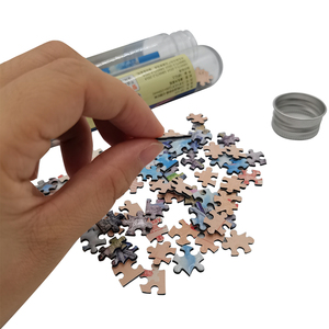 Puzzle Kinder Geschenk Spielzeug DIY Puzzle Herstellung Gehirn Intelligenz pädagogische 150 Stück quadratische Kinder Puzzle