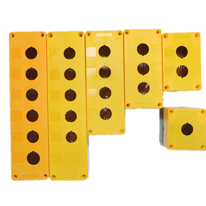 Scatola Mini pulsante impermeabile in plastica arancione di qualità garantita - Product Image 1