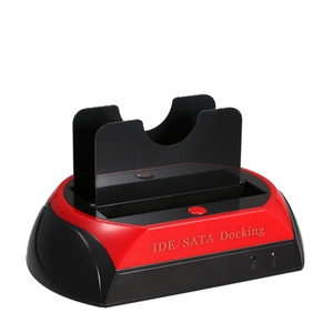 All-in-One ESATA USB 2.0/3.0 adaptör yerleştirme istasyonu için 2.5/3.5 harici HDD plastik kasa ile kart okuyucu & sürücü muhafazası - Product Image 6