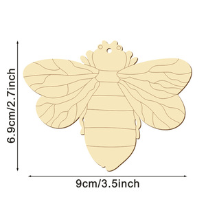 木制工艺品小挂件<span class=keywords><strong>DIY</strong></span>彩绘涂鸦卡通动物造型木制玩具